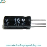 Condensador Electrolítico 47uF 16V